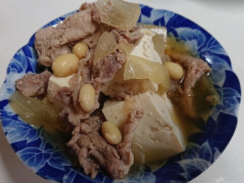 豆たくさん！肉豆腐＊